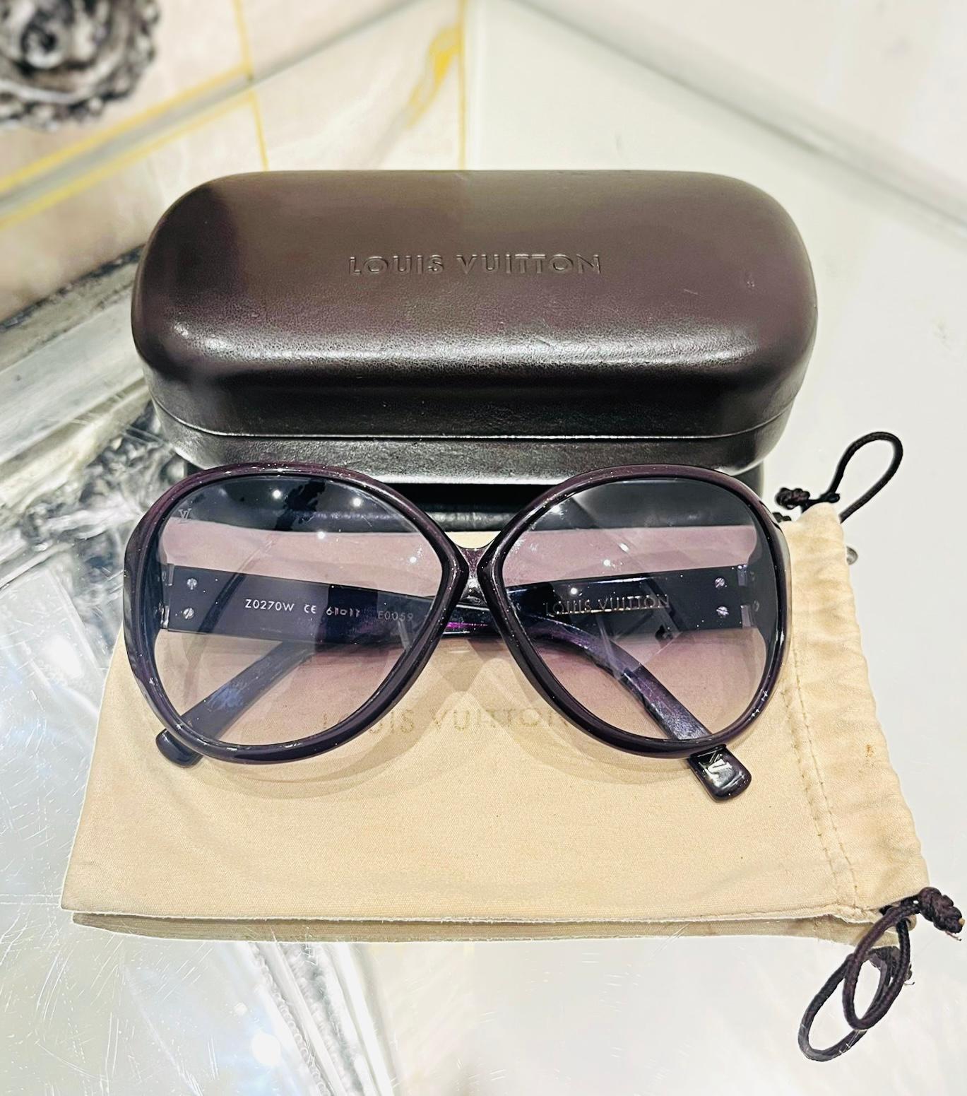 Louis Vuitton Oversized Sunglasses In Excellent Condition For Sale In London, GB