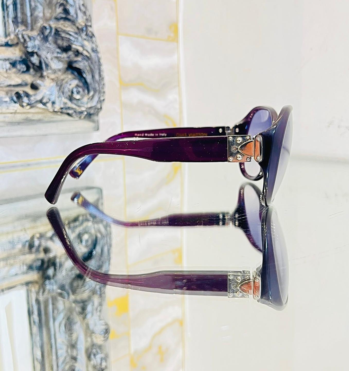 Louis Vuitton Sonnenbrille in Übergröße im Angebot 1