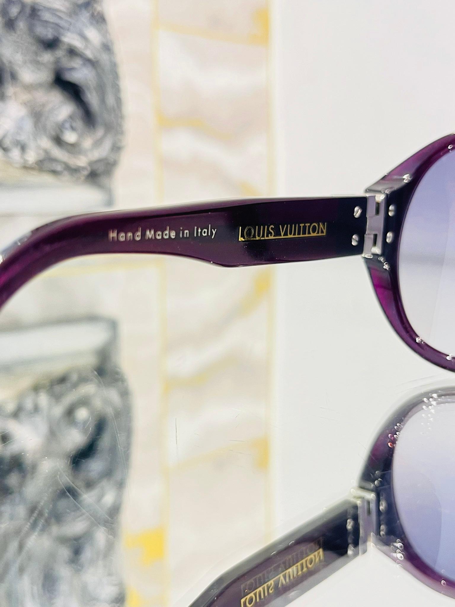 Louis Vuitton Sonnenbrille in Übergröße im Angebot 5