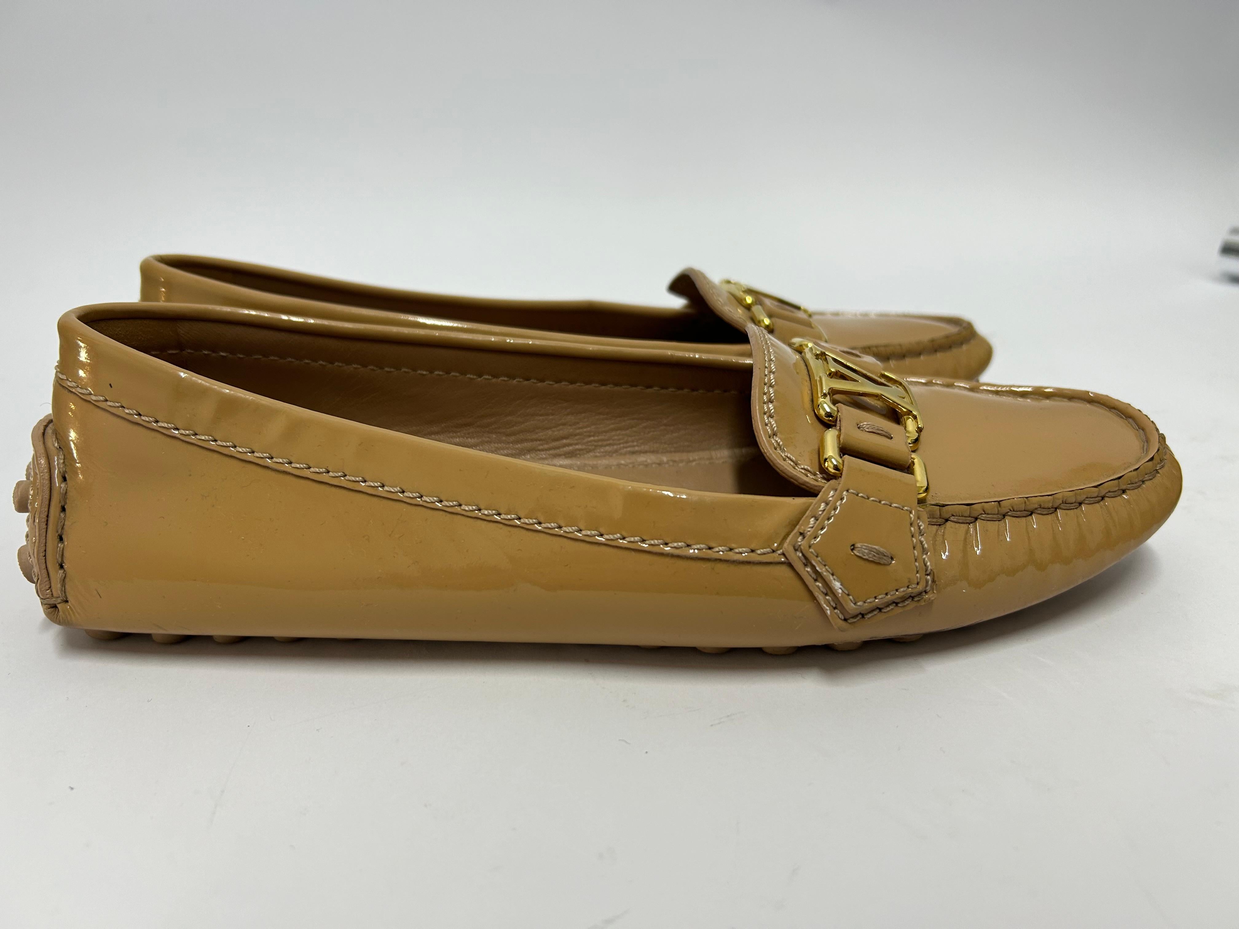 Louis Vuitton Oxford Loafers Size EU 37 For Sale 7