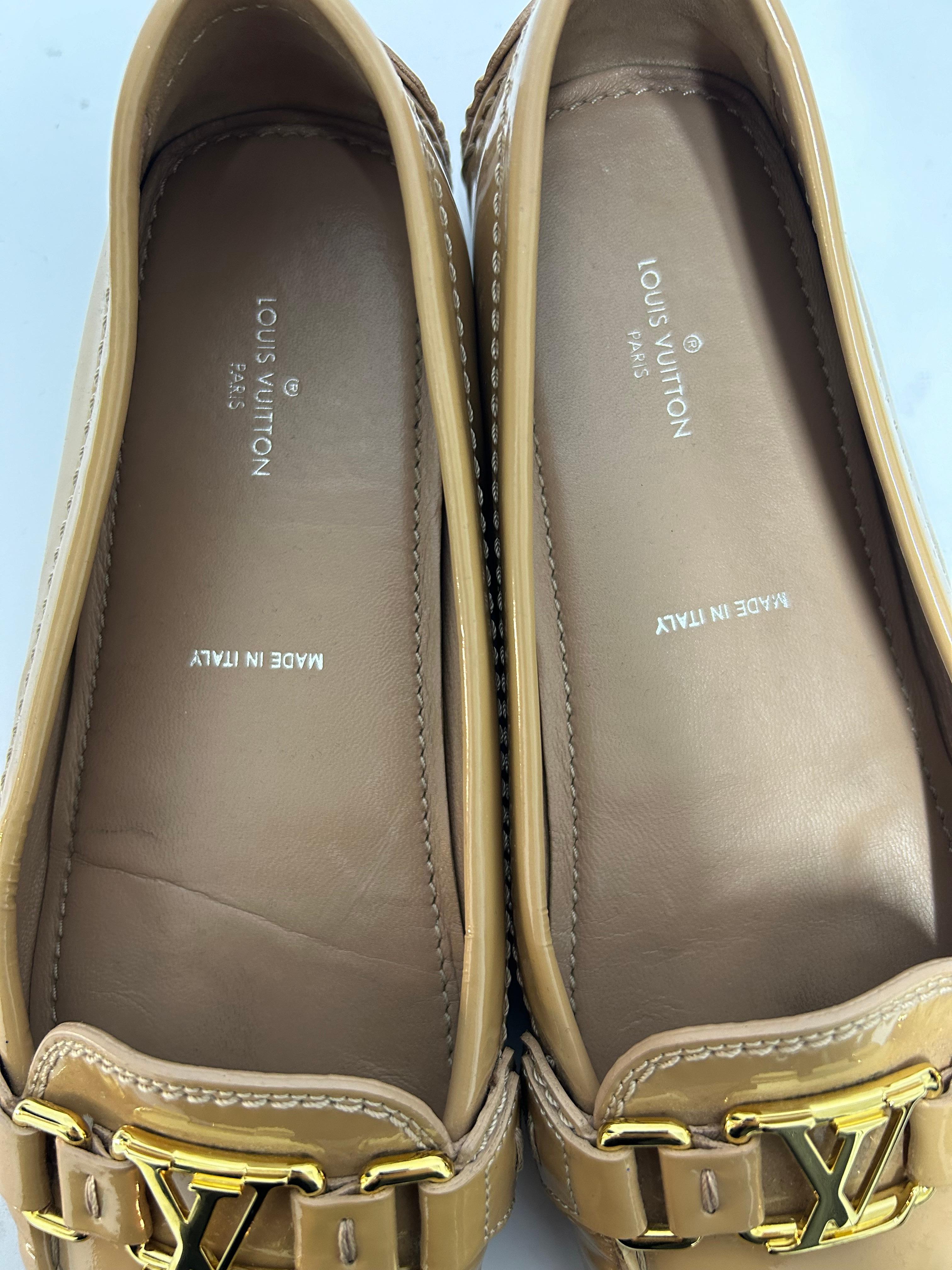 Louis Vuitton Oxford Loafers Size EU 37 For Sale 9