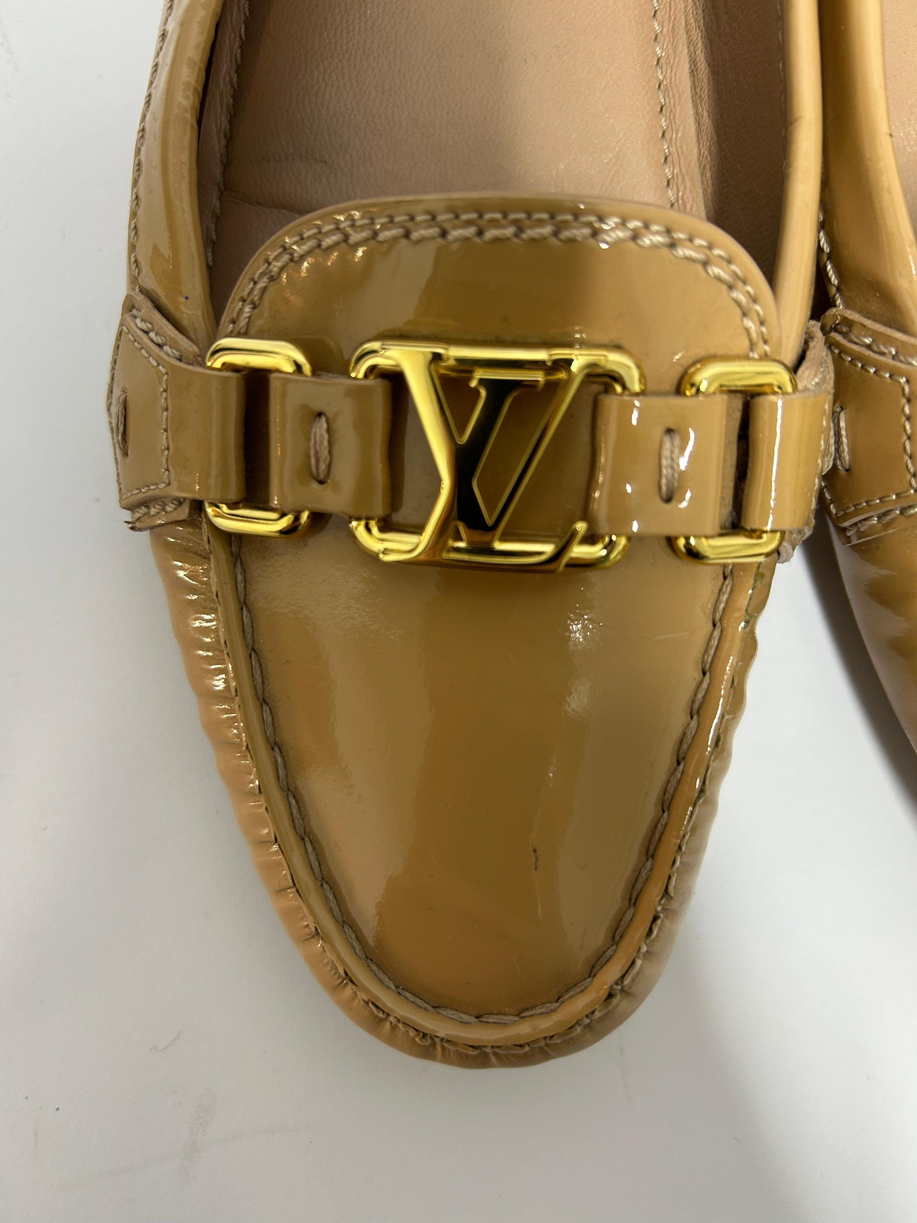Louis Vuitton Oxford Loafers Size EU 37 For Sale 3