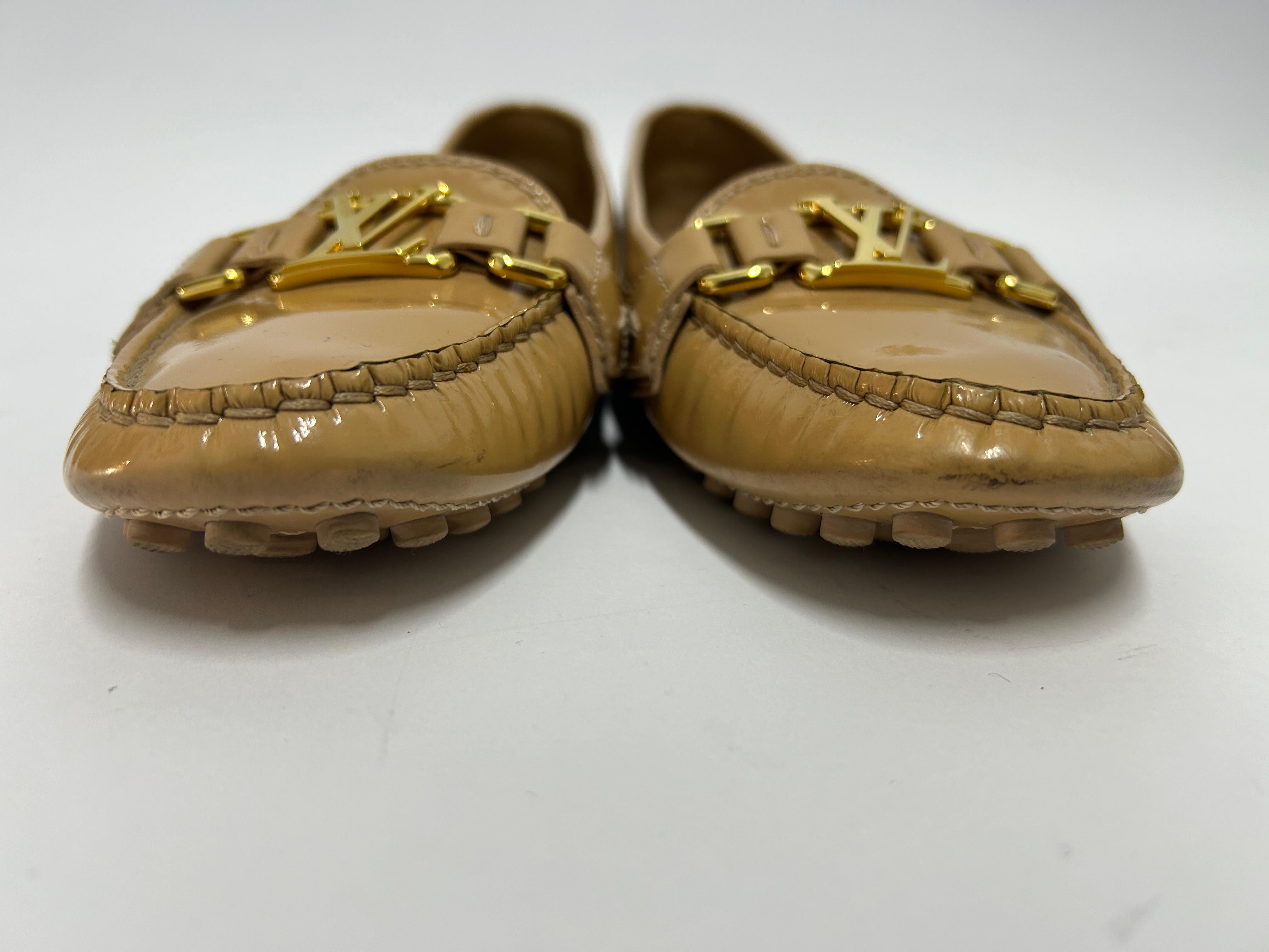 Louis Vuitton Oxford Loafers Size EU 37 For Sale 4