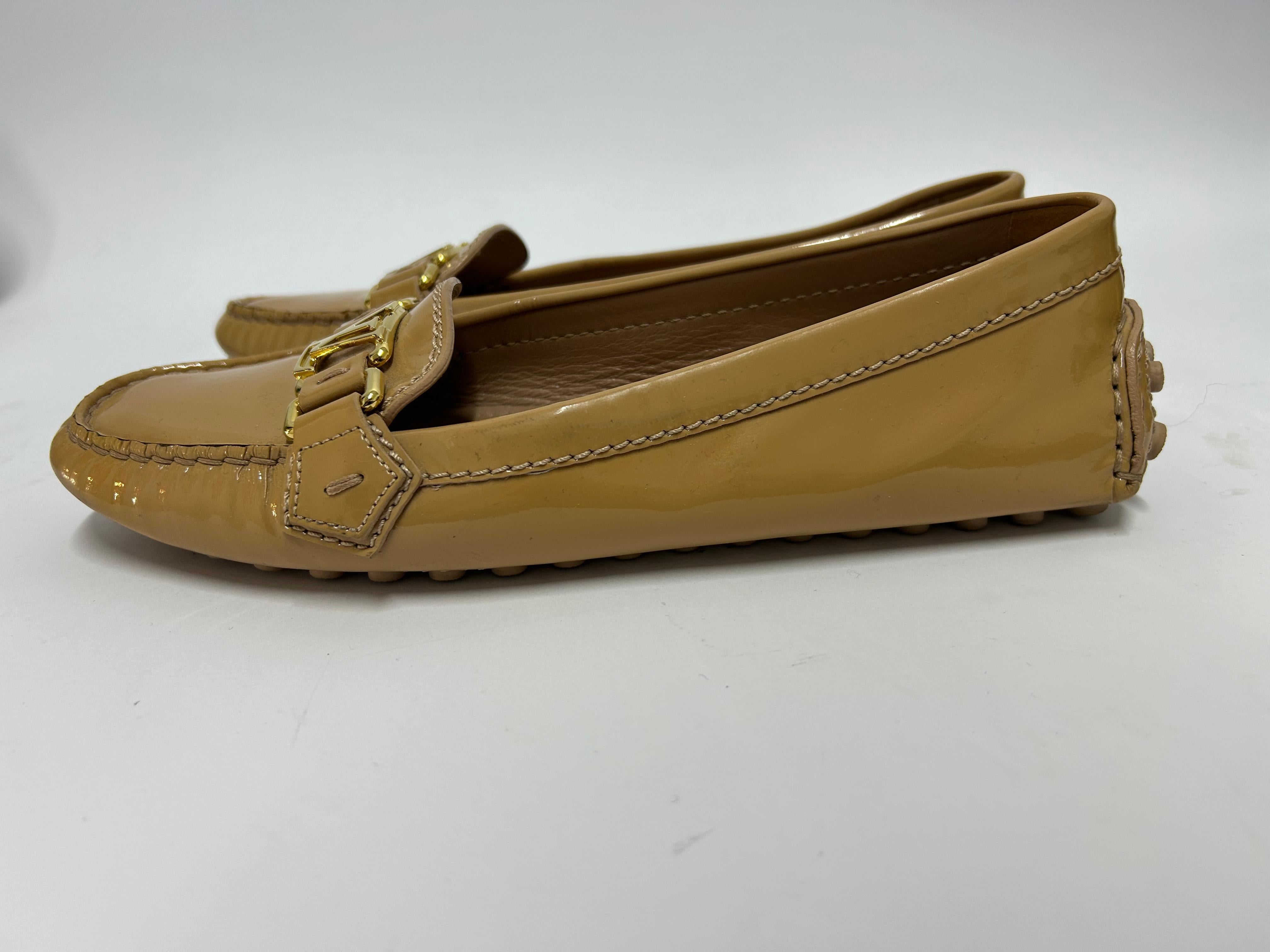 Louis Vuitton Oxford Loafers Size EU 37 For Sale 5