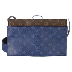 Louis Vuitton Pacific Blue Monogram Canvas Outdoor Pouch