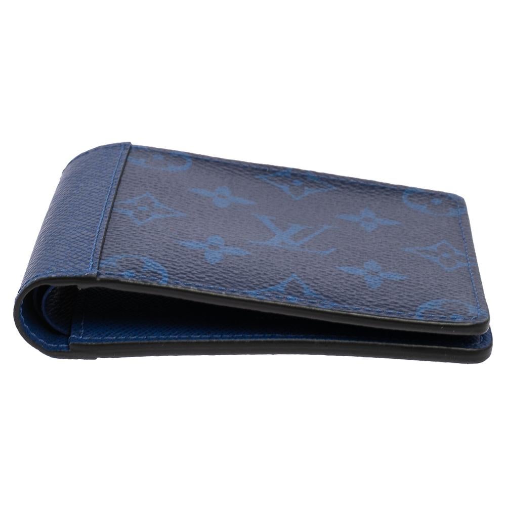 Louis Vuitton Pacific Canvas and Taiga Leather Multiple Wallet 3
