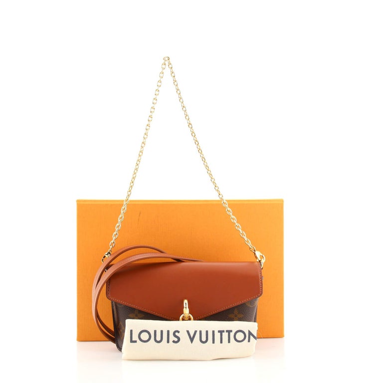 Louis Vuitton Padlock on Strap Handbag Monogram Canvas and Leather at  1stDibs