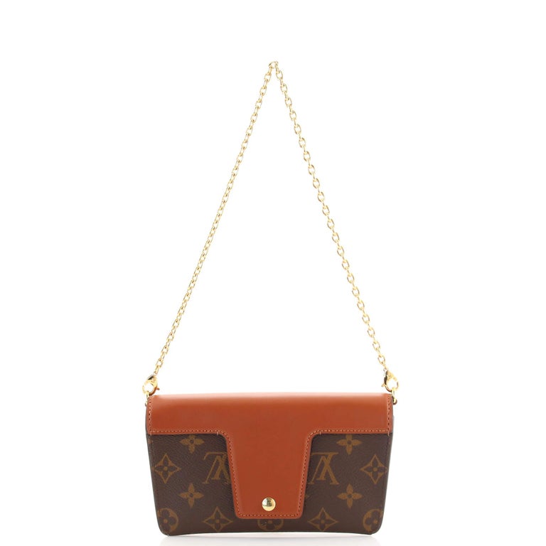 Louis Vuitton Padlock on Strap Handbag Monogram Canvas and Leather at  1stDibs