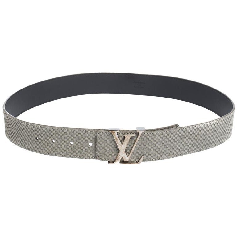 Louis Vuitton Damier Belt - Lv Initiales Belt Leather