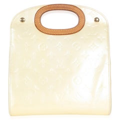 Louis Vuitton Pale Yellow Monogram Vernis Maple Drive
