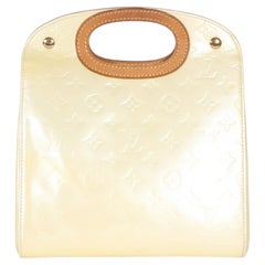 Louis Vuitton Pale Yellow Monogram Vernis Maple Drive