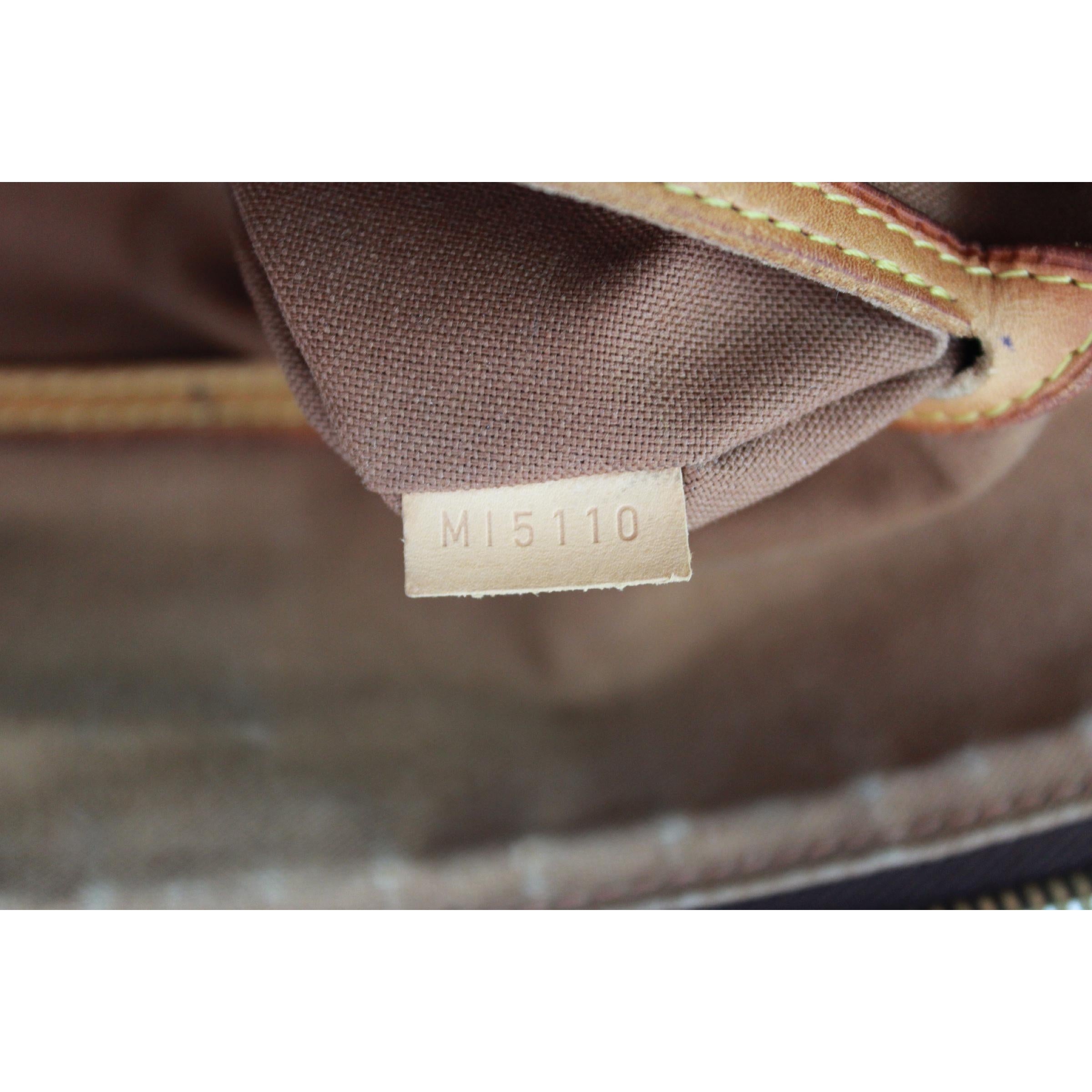 Louis Vuitton Palermo GM Monogram Shoulder Bag Brown 4