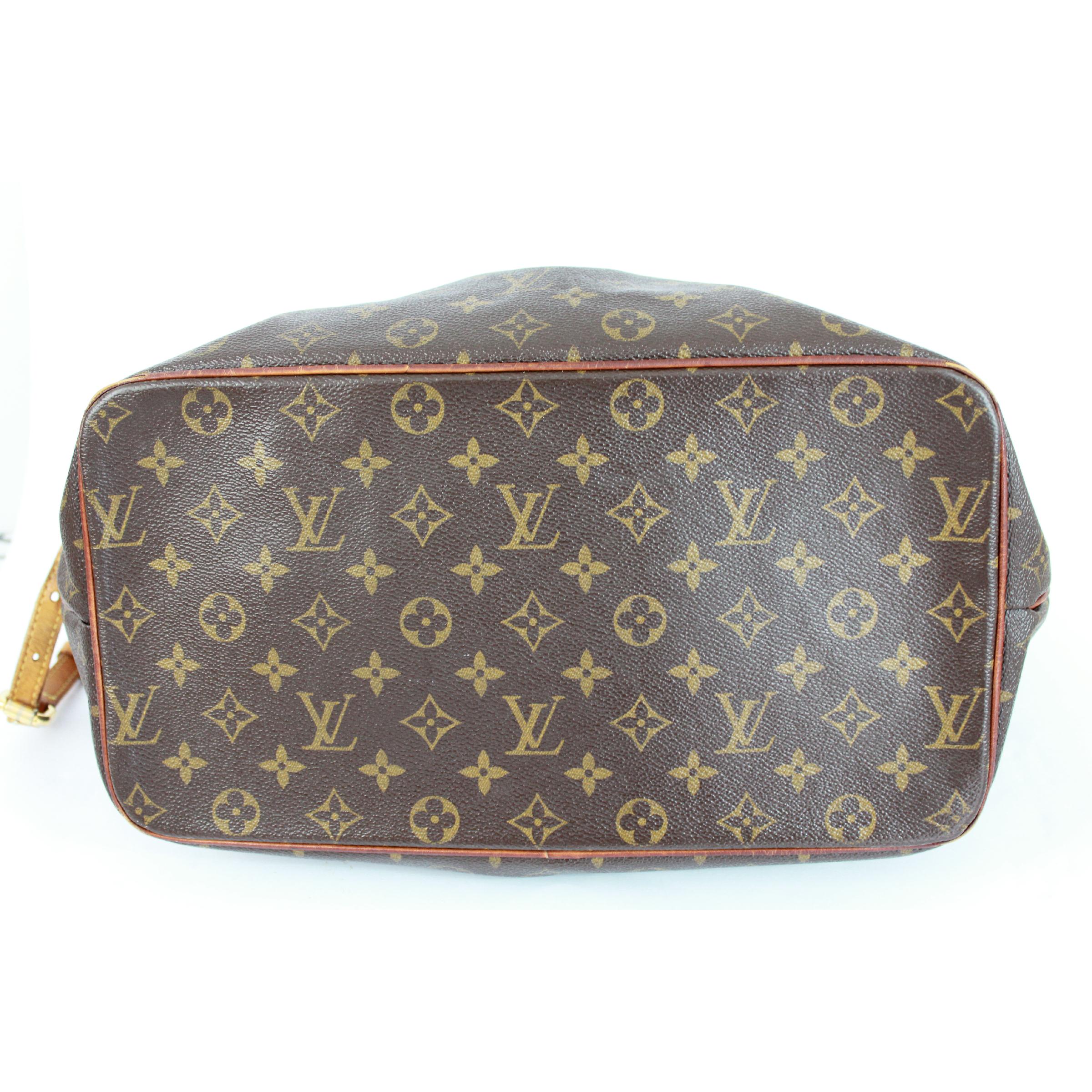 Louis Vuitton Palermo GM Monogram Shoulder Bag Brown In Fair Condition In Brindisi, Bt