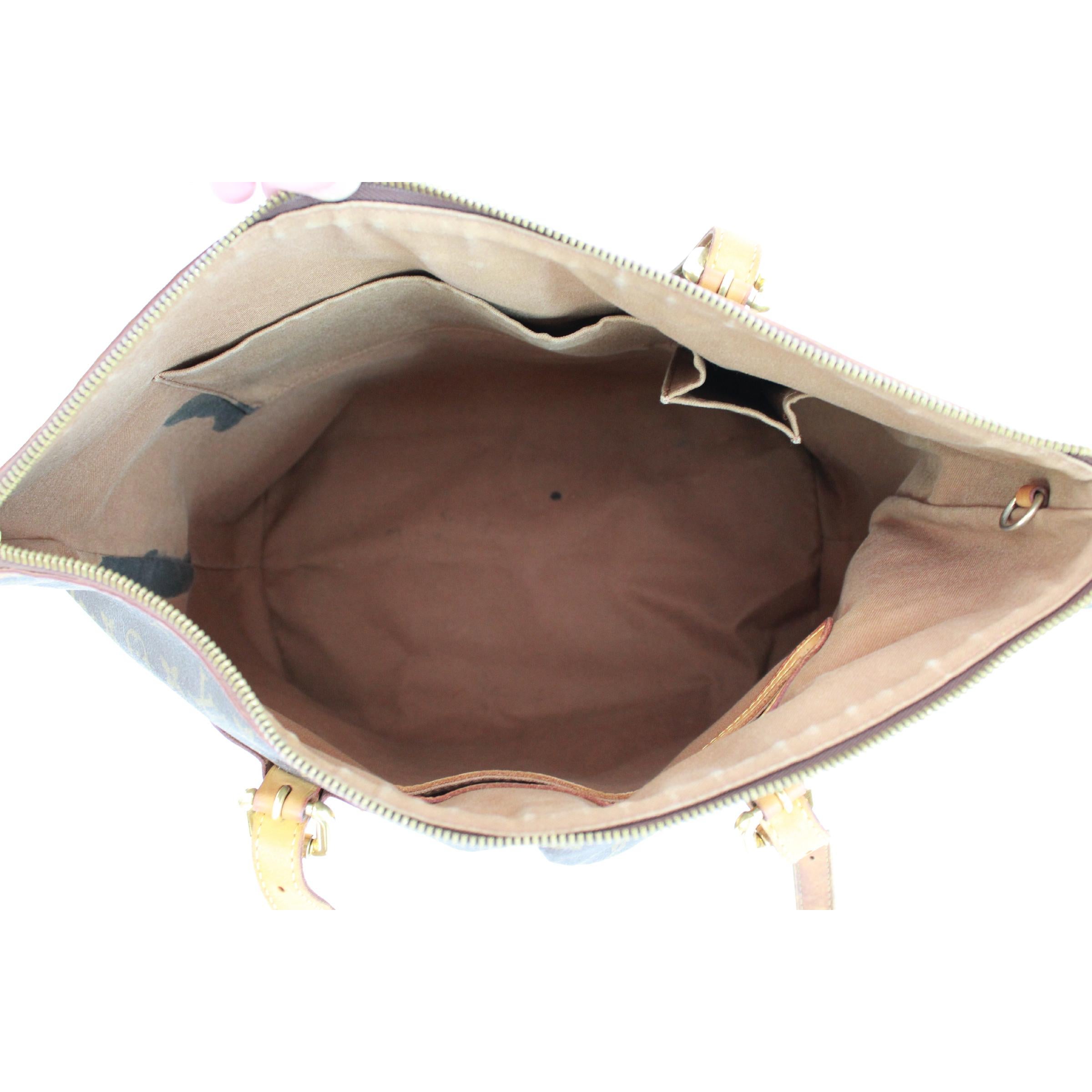 Louis Vuitton Palermo GM Monogram Shoulder Bag Brown 2