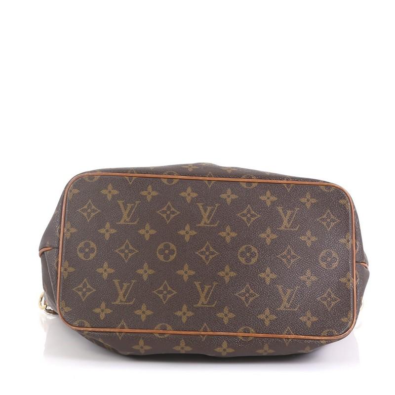 Louis Vuitton Palermo Handbag Monogram Canvas PM In Good Condition In NY, NY
