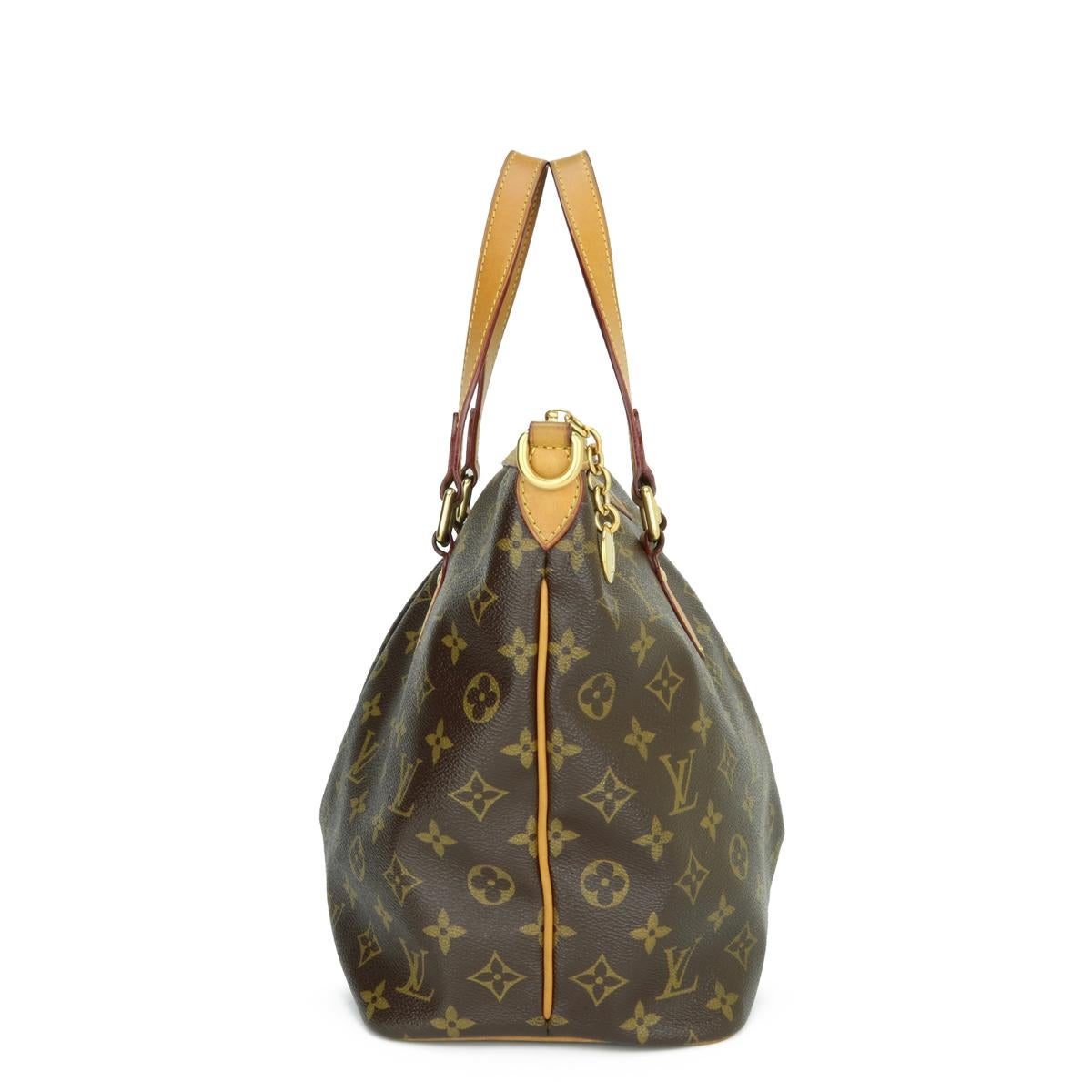 Brown Louis Vuitton Palermo PM Bag in Monogram 2012 For Sale
