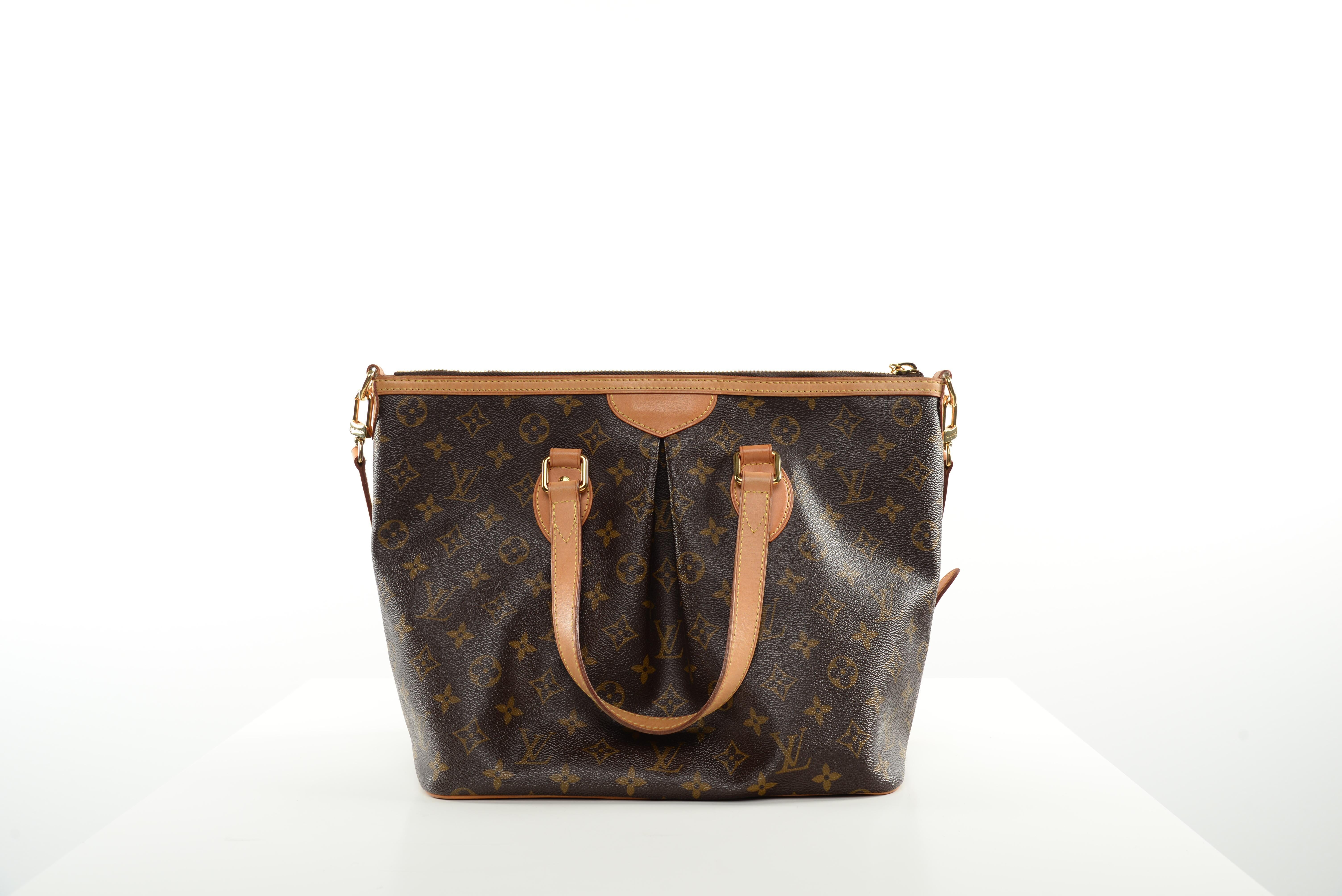 Louis Vuitton Palermo PM Monogram Bag Full-Set In Good Condition In Roosendaal, NL