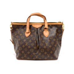 Louis Vuitton Palermo PM Monogram Canvas Tote Hand Bag + Strap
