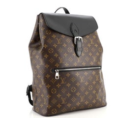 Louis Vuitton Palk Backpack Macassar Monogram Canvas