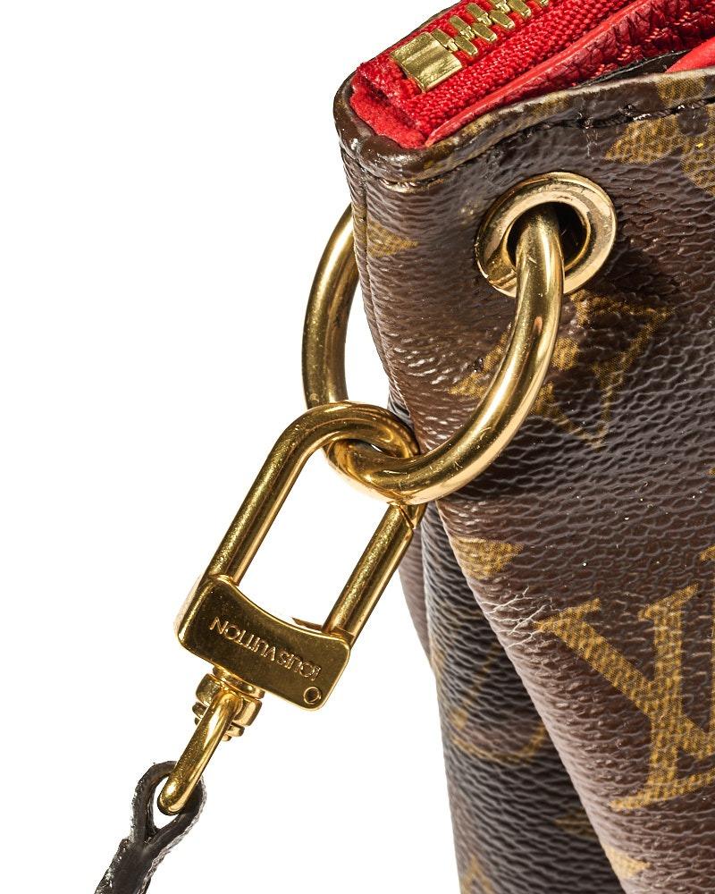 Louis Vuitton Pallas BB Monogram Red For Sale 7