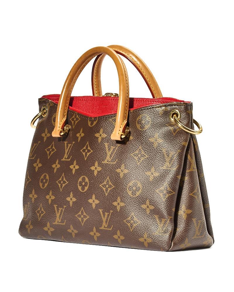 Louis Vuitton Pallas BB Monogram Red For Sale 1