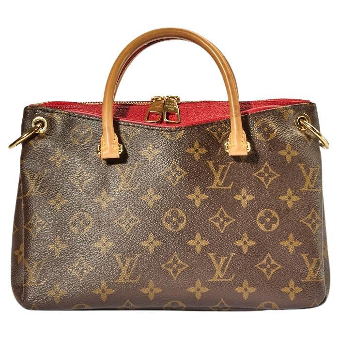 Louis Vuitton Pallas BB Monogram Red For Sale