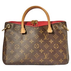Louis Vuitton Pallas BB Monogram Rosso