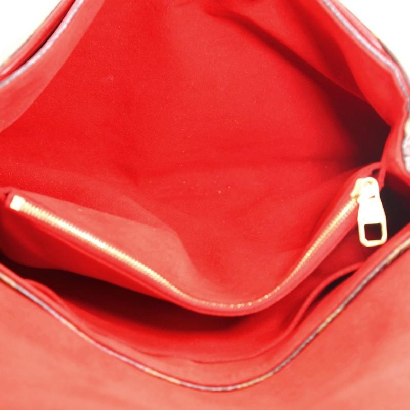 Women's or Men's Louis Vuitton Pallas Chain Shoulder Bag Monogram Canvas and Calf Leather