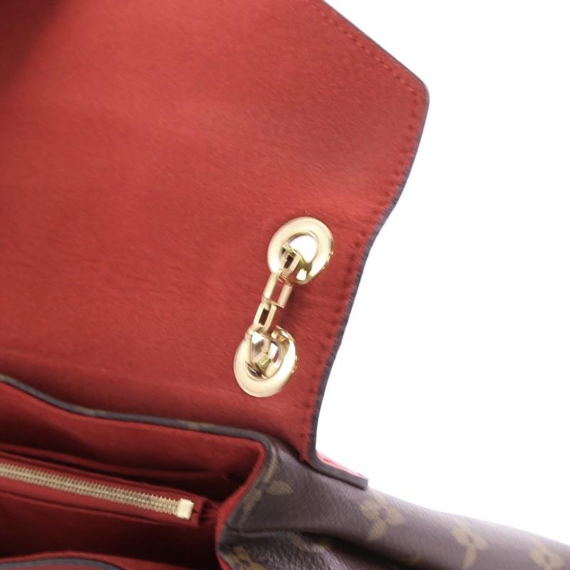 Louis Vuitton Pallas Chain Shoulder Bag Monogram Canvas and Calf Leather 1