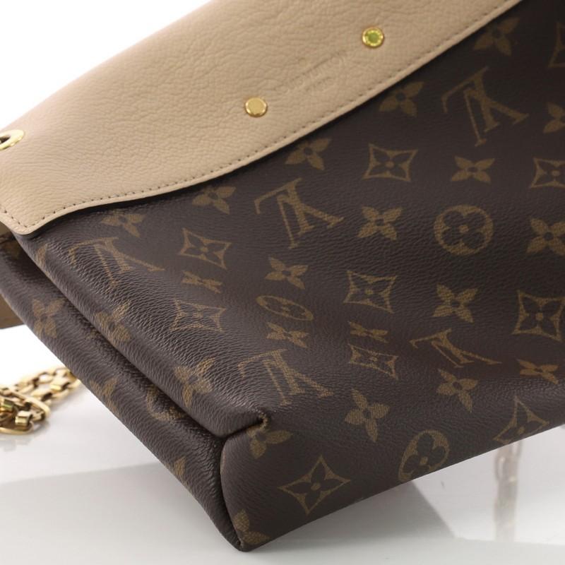  Louis Vuitton Pallas Chain Shoulder Bag Monogram Canvas and Calf Leather 2