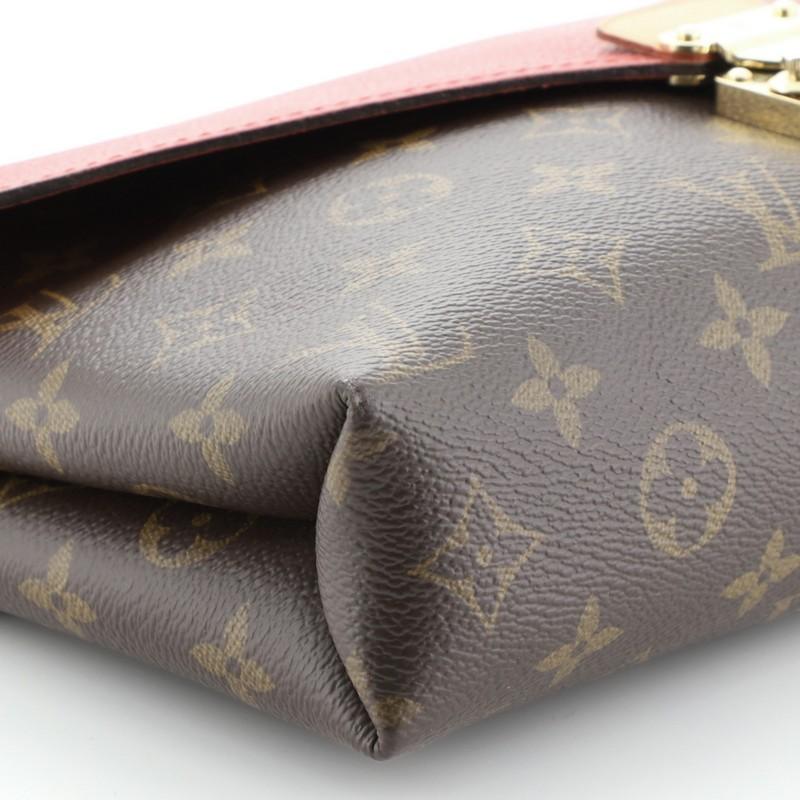 Louis Vuitton Pallas Chain Shoulder Bag Monogram Canvas And Calf Leather  2
