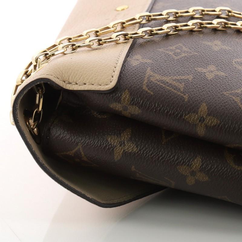  Louis Vuitton Pallas Chain Shoulder Bag Monogram Canvas and Calf Leather 3