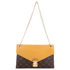 Louis Vuitton Pallas Kette Umhängetasche Monogram Canvas und Kalbsleder