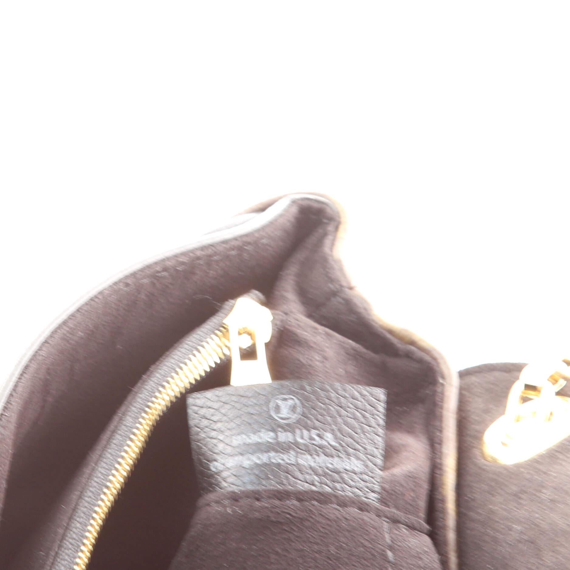 Louis Vuitton Pallas Chain Shoulder Bag Monogram Canvas and Calfskin 1