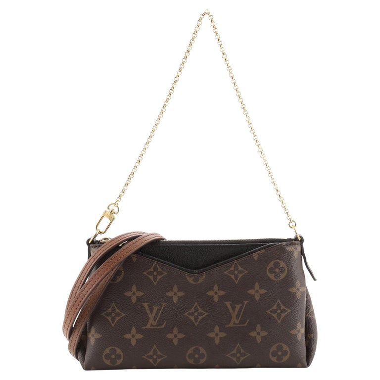 Louis Vuitton Monogram Pallas Clutch Bag
