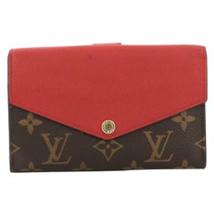 Louis Vuitton Pallas Compact Wallet Monogram Canvas and Calf Leather