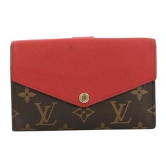 Louis Vuitton Pallas Compact Wallet Monogram Canvas and Calf Leather