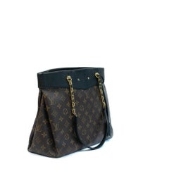 LOUIS VUITTON, Pallas Shopper in tela marrone