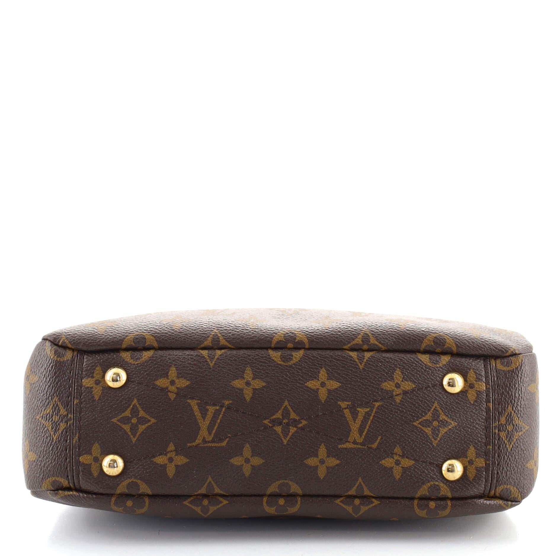 Black Louis Vuitton Pallas Tote Monogram Canvas BB