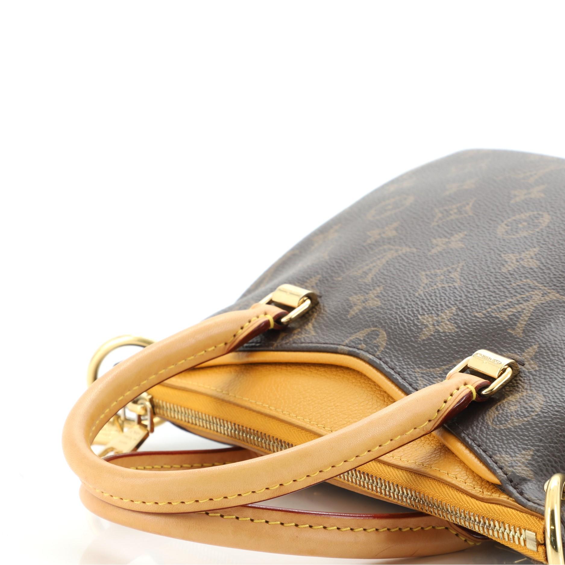 Black Louis Vuitton Pallas Tote Monogram Canvas BB