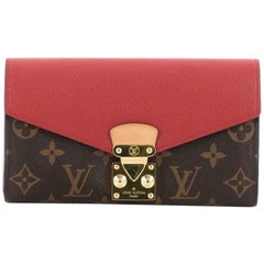 pallas wallet louis vuitton Louis Vuitton Pallas Wallet Monogram Canvas and Calf Leather