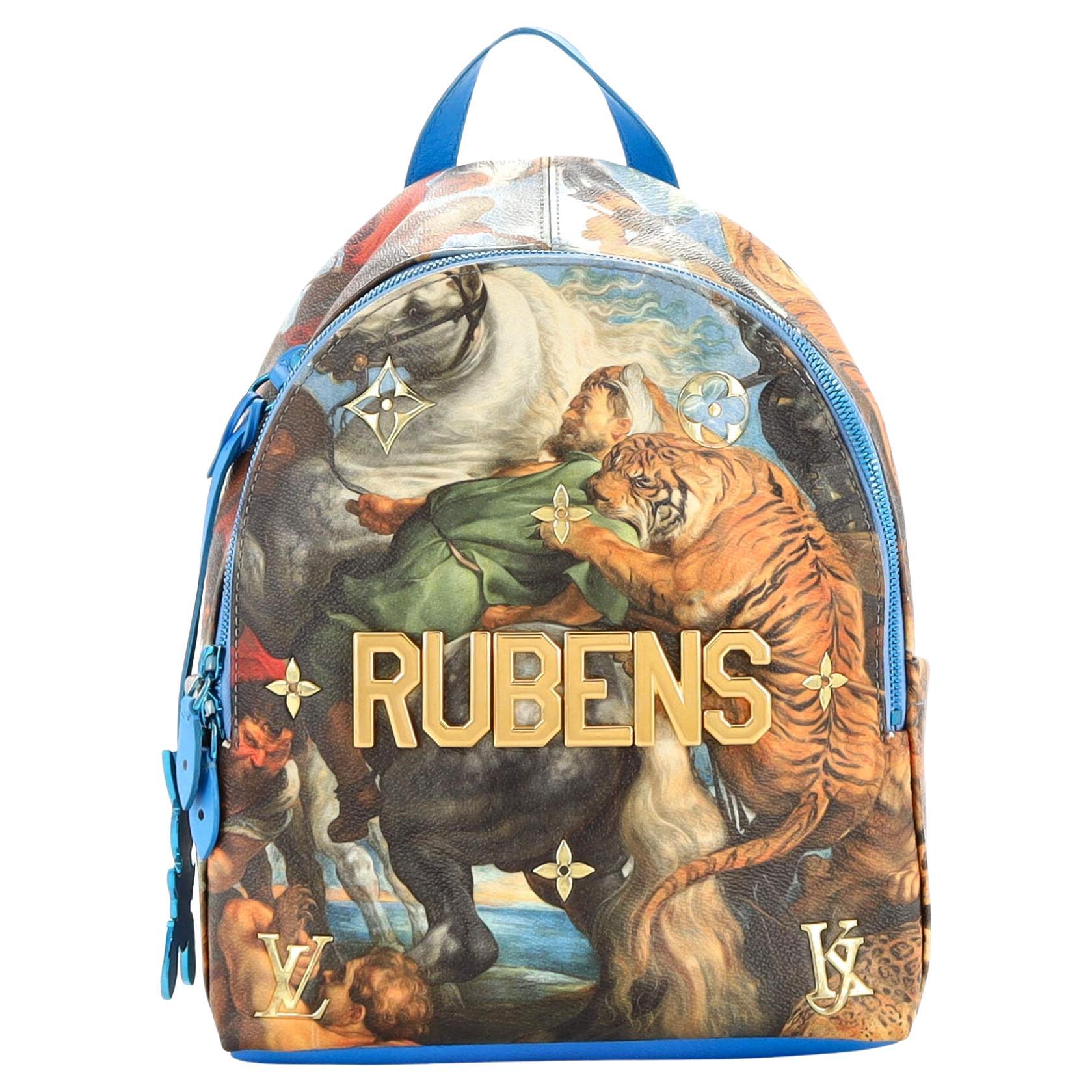 Louis Vuitton Jeff Koons Rubens Palm Spring Backpack