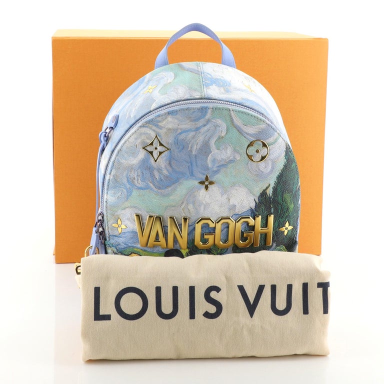 Louis Vuitton Multicolor Masters Van Gogh Palm Springs Backpack Bag – The  Closet