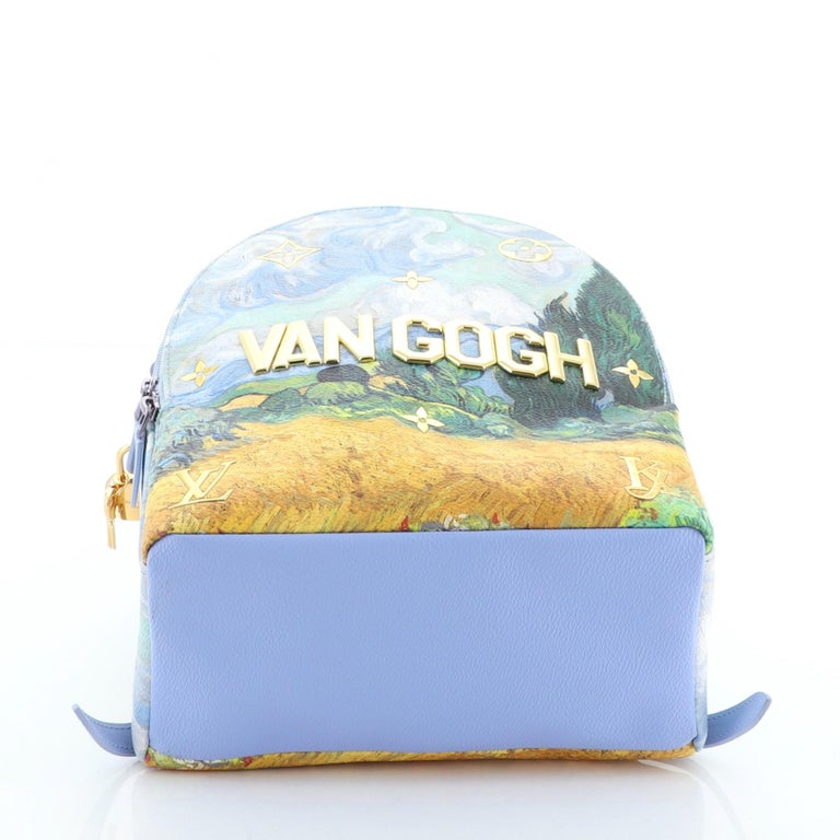 Louis Vuitton Multicolor Masters Jeff Koons Van Gogh Spring Backpack – The  Closet