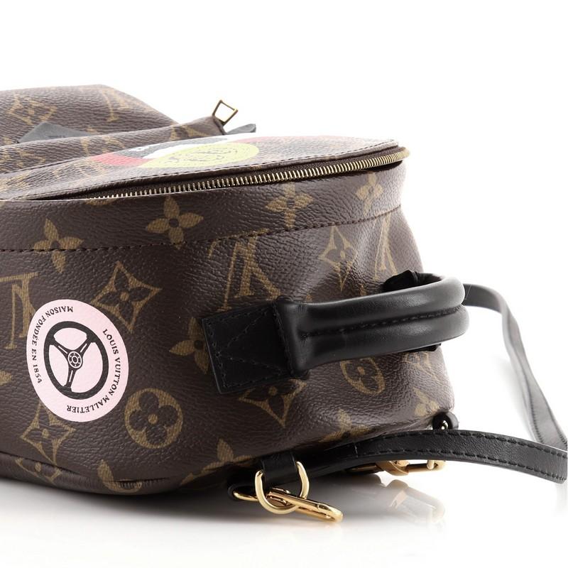 Louis Vuitton Palm Springs Backpack Limited Edition Monogram Canvas Mini 1