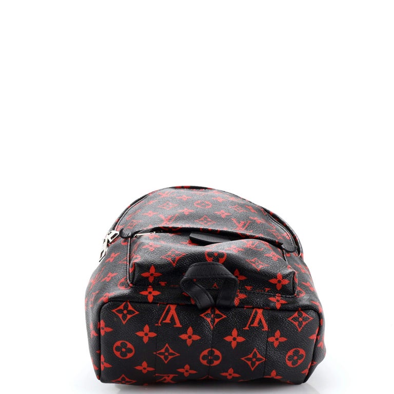 Louis Vuitton Palm Springs Backpack Limited Edition Monogram Infrarouge PM  For Sale at 1stDibs