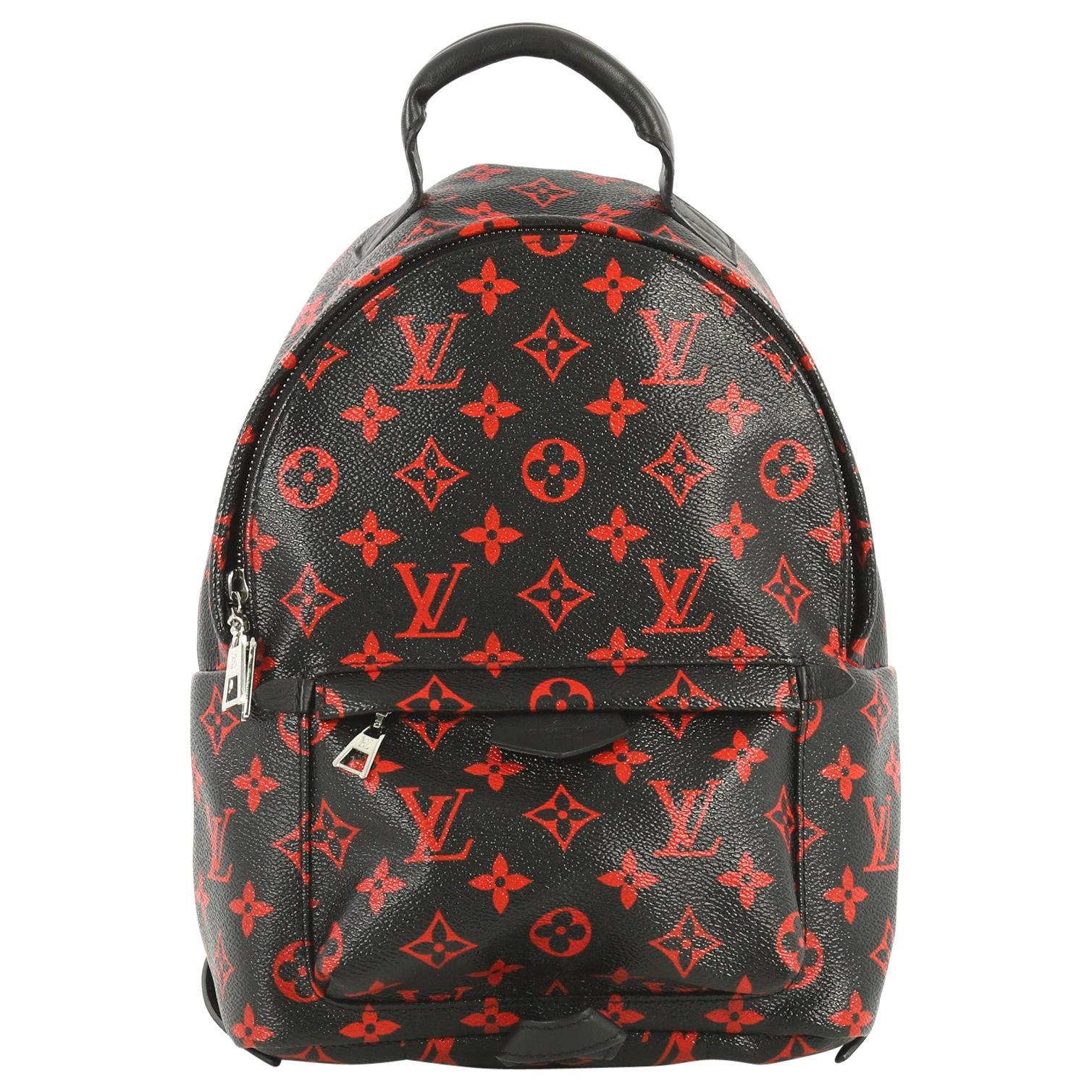 Louis Vuitton Palm Springs Backpack Limited Edition Monogram Infrarouge PM