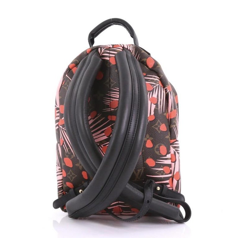 Louis Vuitton Palm Springs Backpack Limited Edition Monogram Jungle ...
