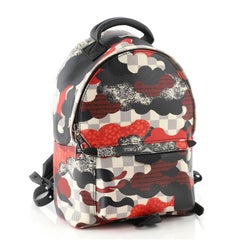 Louis Vuitton Palm Springs Backpack Limited Edition Patchwork Waves Damie