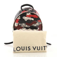 Louis Vuitton Palm Springs Backpack Limited Edition Patchwork Waves Damier PM
